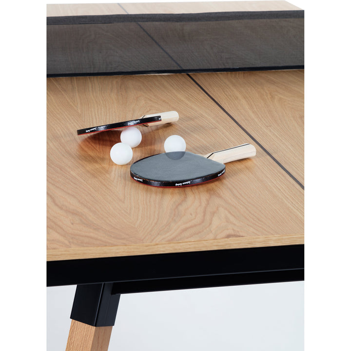 You And Me Ping Pong Table Wood - Standard - RS Barcelona - Stools + Benches + Ottomans - Walnut - White - HORNE