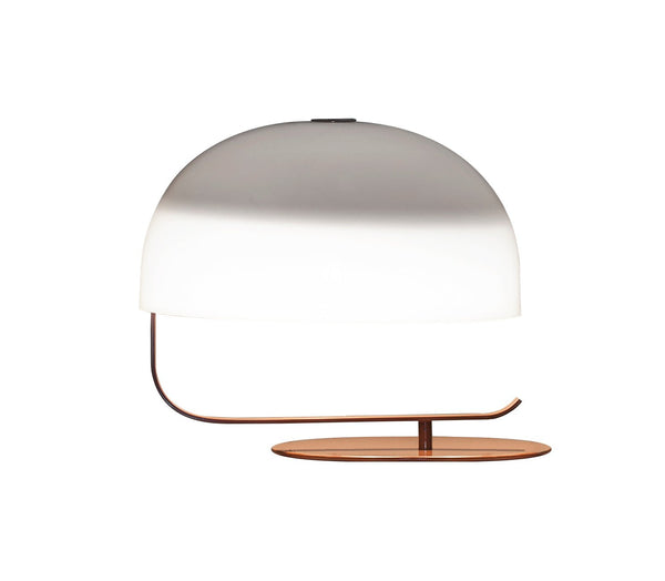Zanuso Table Lamp - Oluce - Table + Task - Nut Brown - HORNE