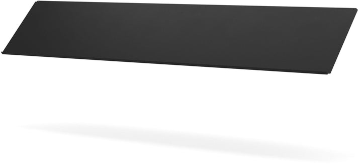 Zet Storage System, 60in, Back Panel and Magazine Shelf - Audo Copenhagen - Shelving - Magazine Shelf - Black - HORNE