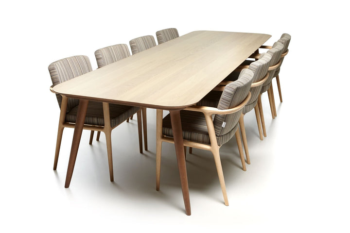 Zio Dining Table - Moooi - Tables - Model 190 - Black Stained - HORNE